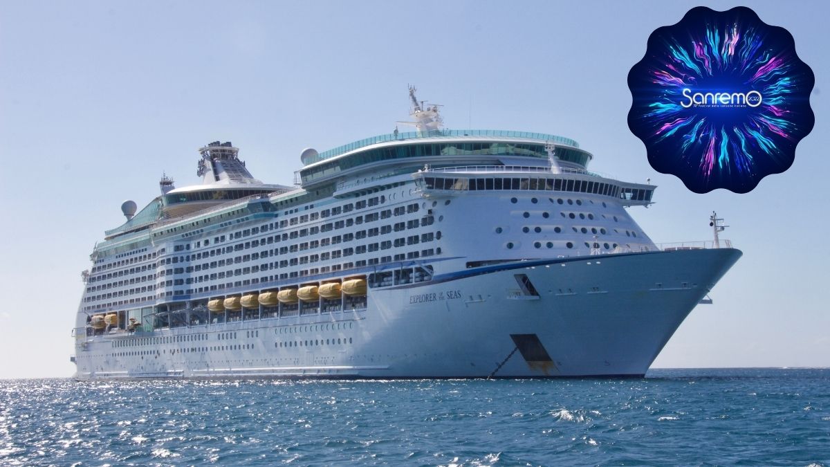Sanremo 2022 nave da crociera