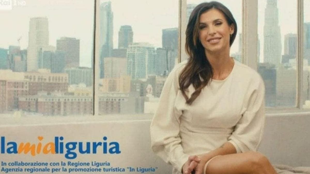 Elisabetta Canalis La Mia Liguria Sanremo 2022 spot