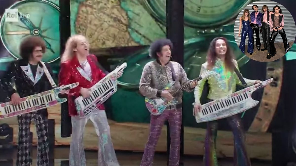 Maneskin Cugini di Campagna Il Cantante Mascherato