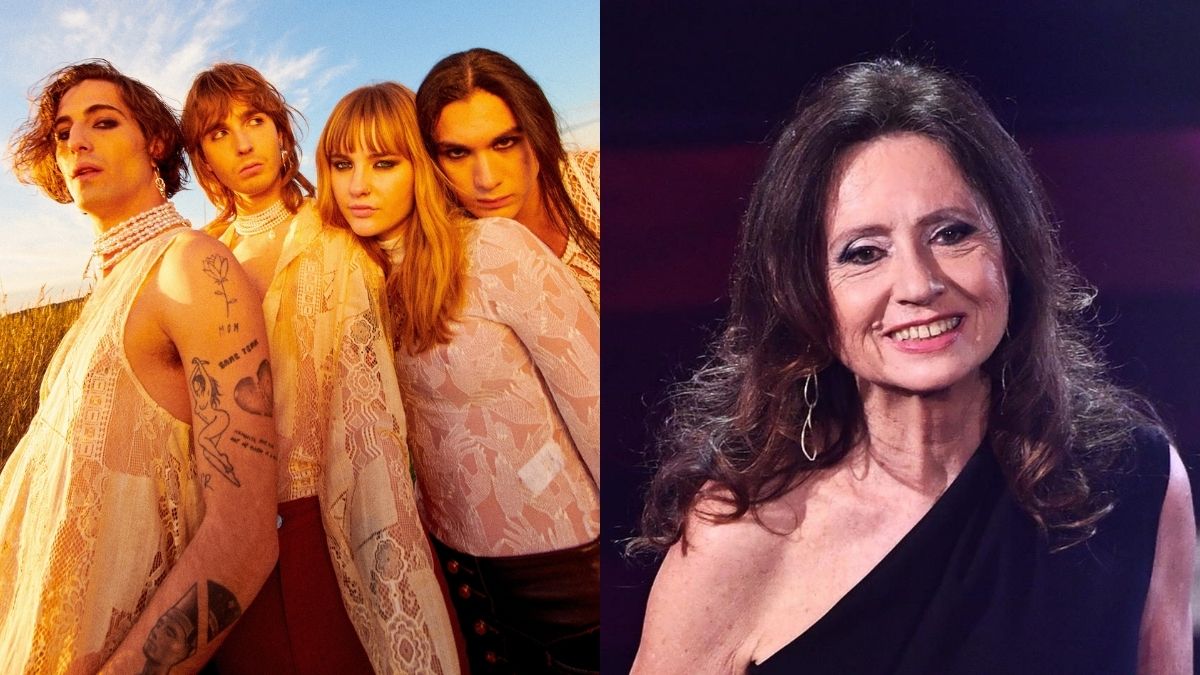 Eurovision 2022 Maneskin Gigliola Cinquetti