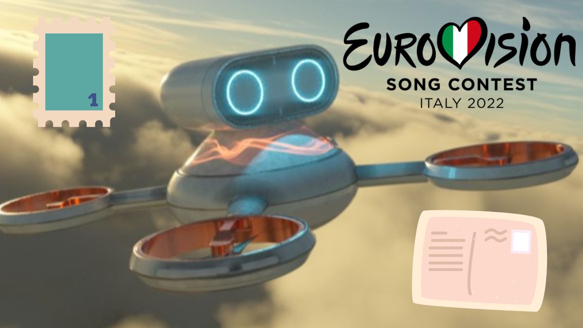 Eurovision 2022 cartoline