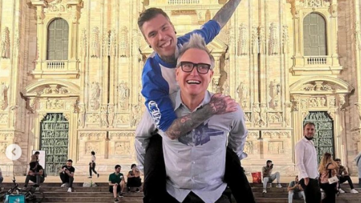 Fedez Mark Hoppus