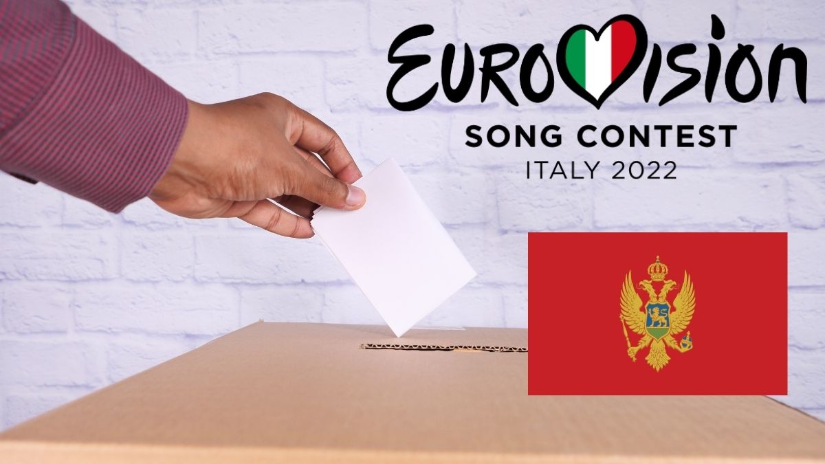 Montenegro Eurovision 2022 voto