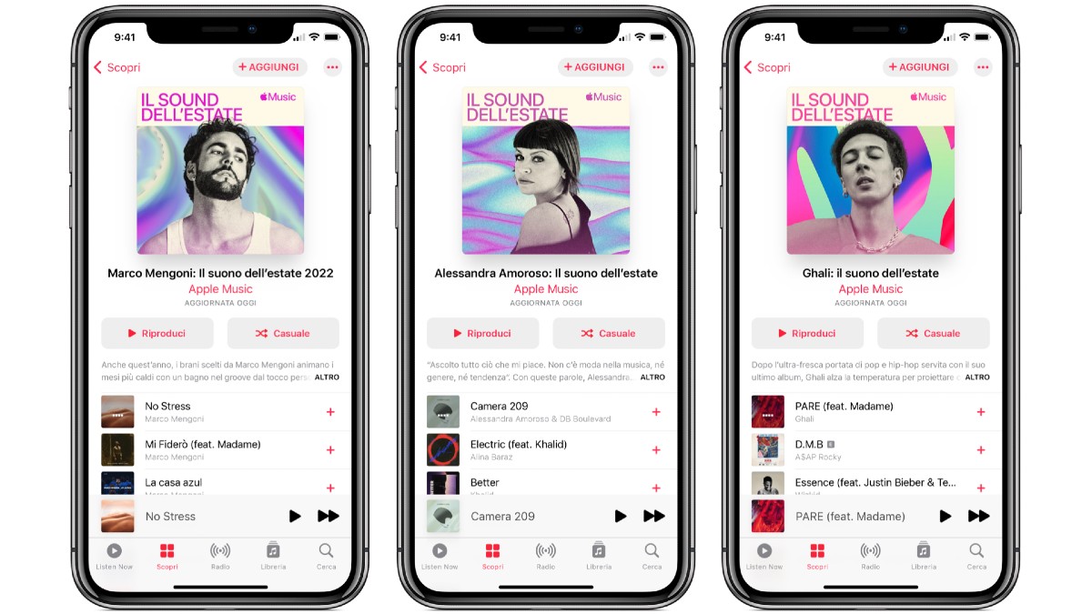 Apple Music Il Sound dell'estate