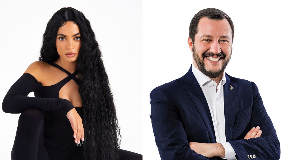 Elodie Matteo Salvini