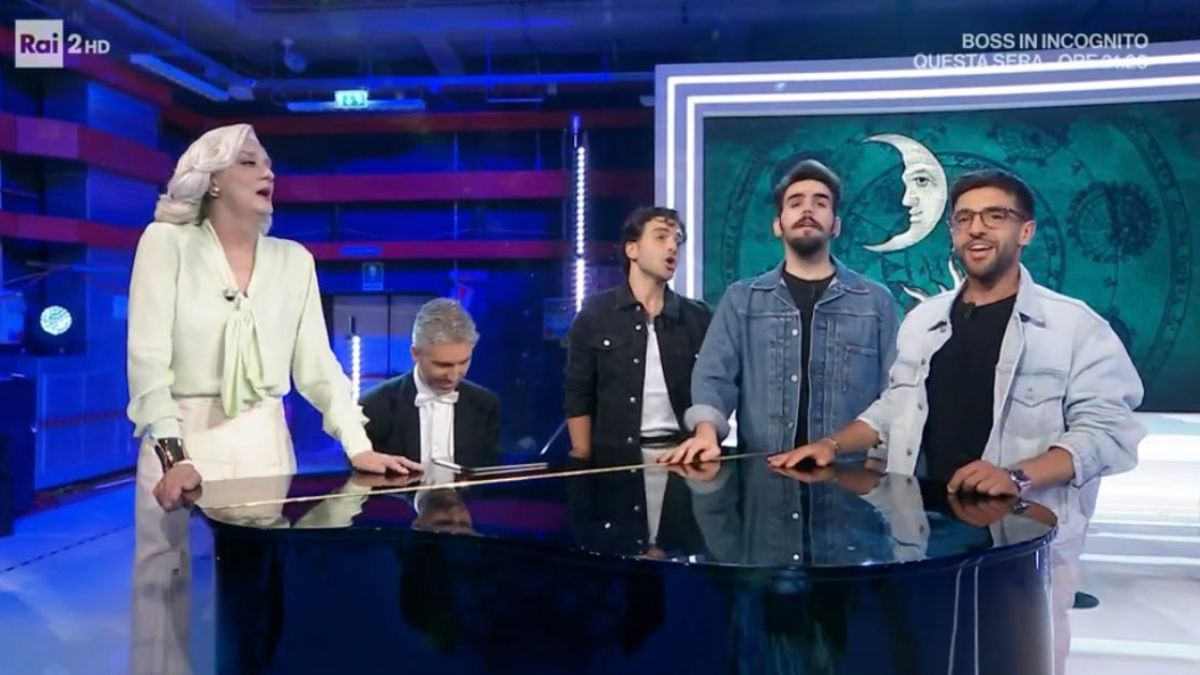 Il Volo Drusilla Foer duetto