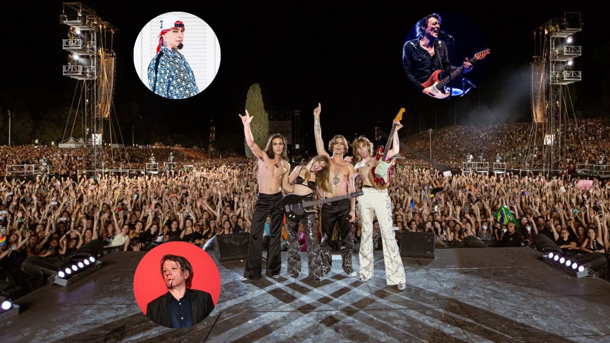 Maneskin Circo Massimo Pierpaolo Capovilla