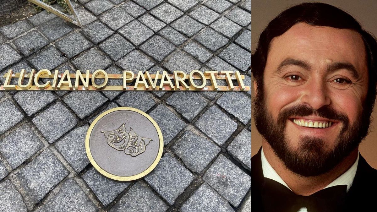 Luciano Pavarotti Walk Of Fame