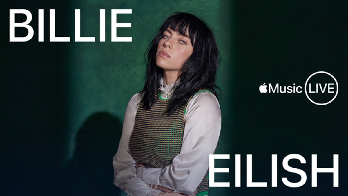 Billie Eilish Apple Music Live
