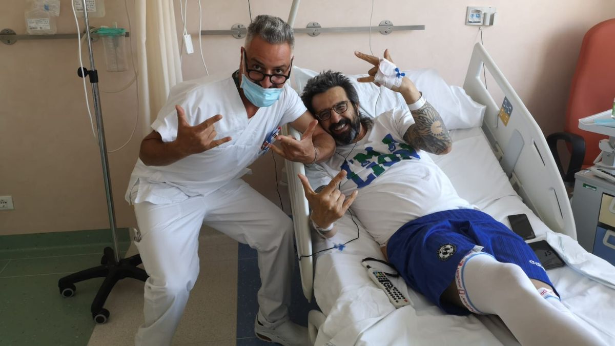 Omar Pedrini ospedale
