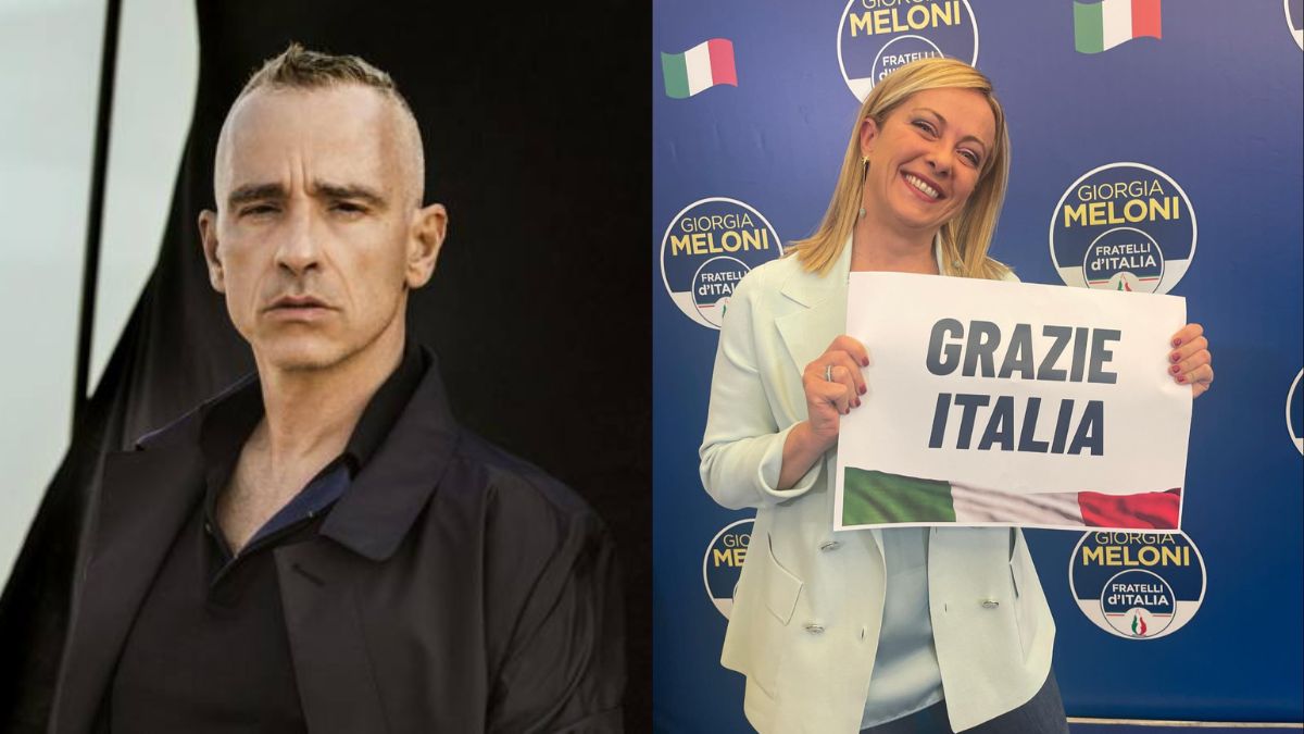 Eros Ramazzotti Giorgia Meloni