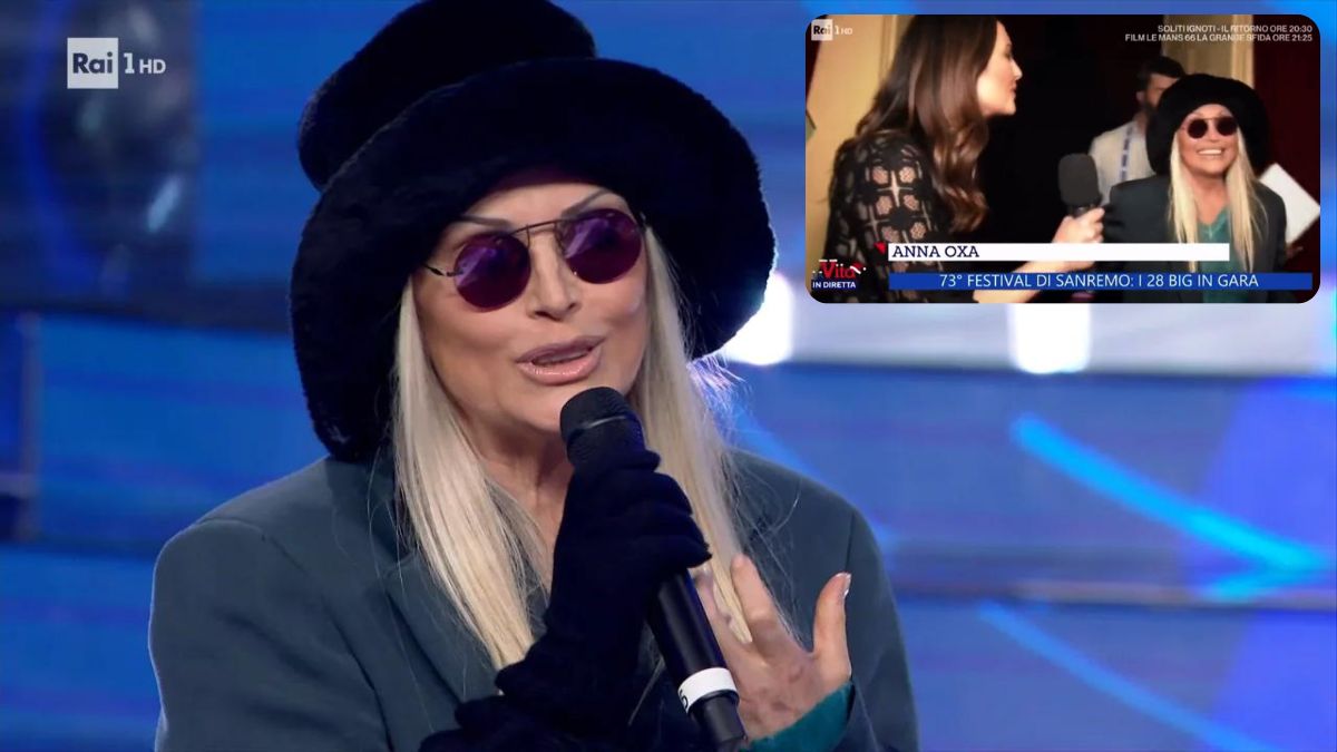 Anna Oxa Giovanna Sanremo 2023