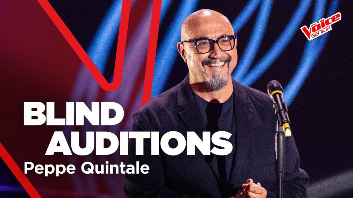 Peppe Quintale The Voice Senior
