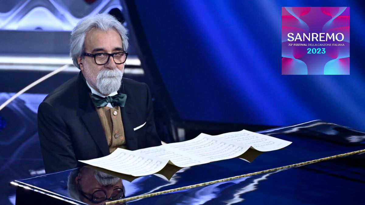 Sanremo 2023 Peppe Vessicchio