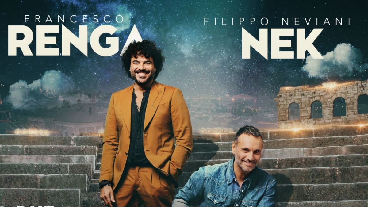 Francesco Renga Nek Arena di Verona