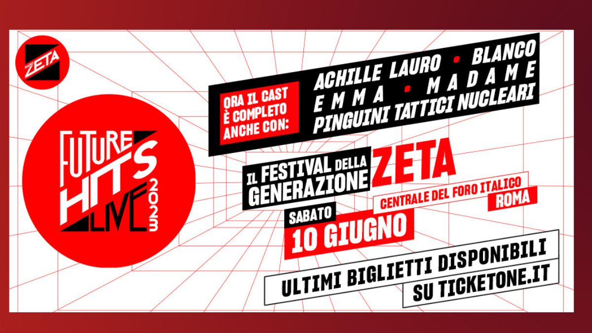 Radio Zeta Future Hits Live 2023 cast