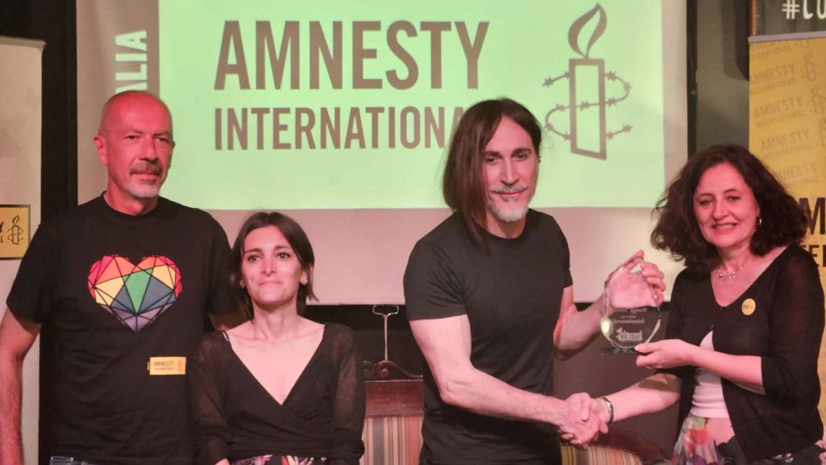Manuel Agnelli Premio Amnesty