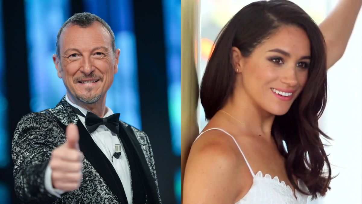 Sanremo 2024 Meghan Markle Amadeus