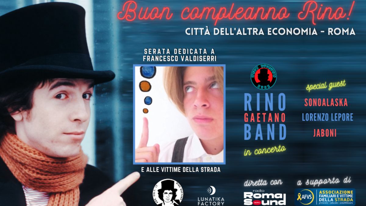 Buon compleanno Rino