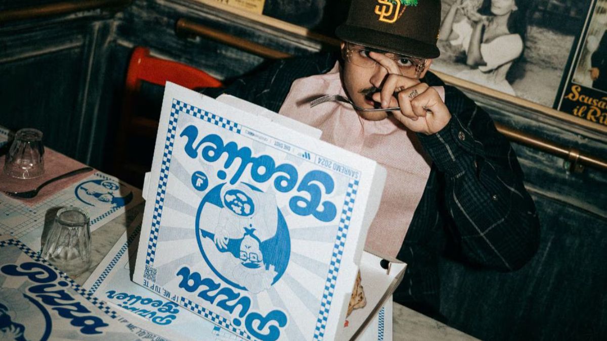 Sanremo 2024 pizza Geolier