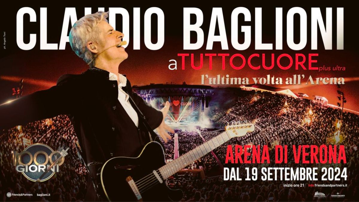Claudio Baglioni Arena Verona