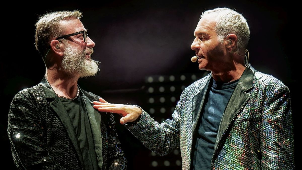 Giorgio Panariello e Marco Masini