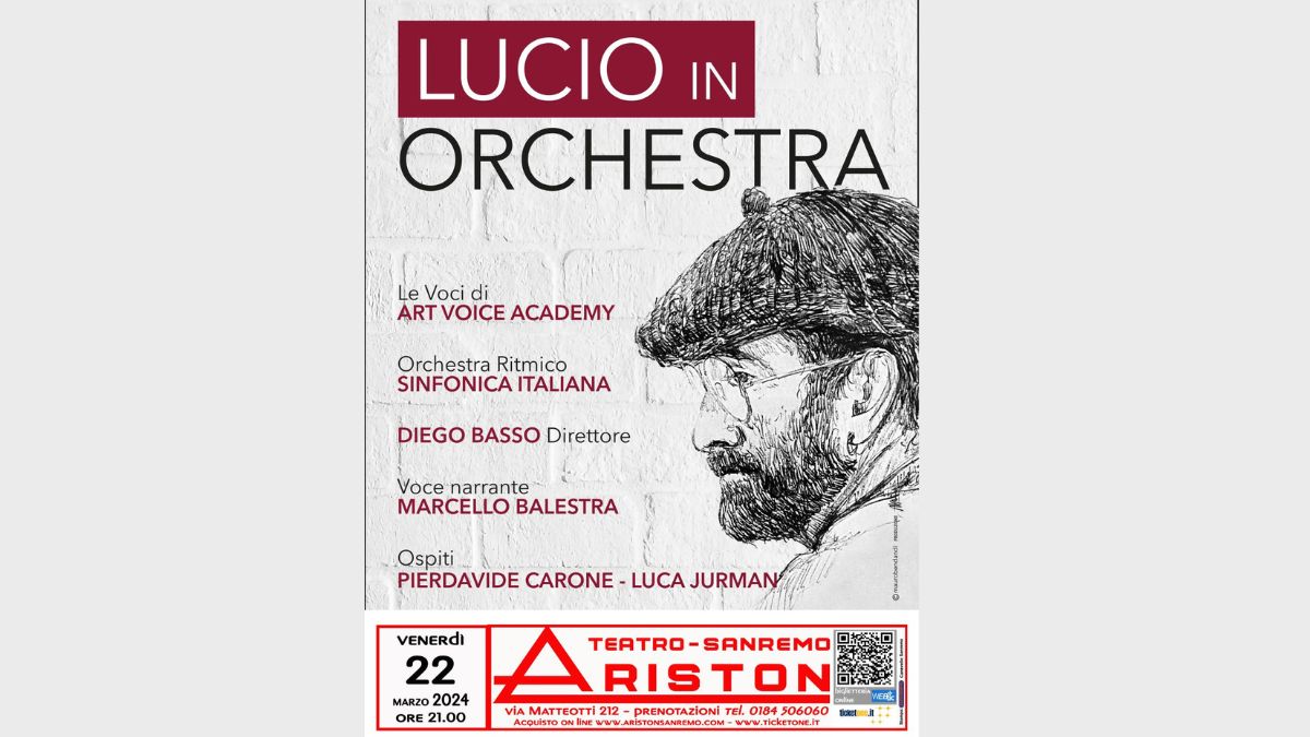 Lucio in Orchestra Sanremo