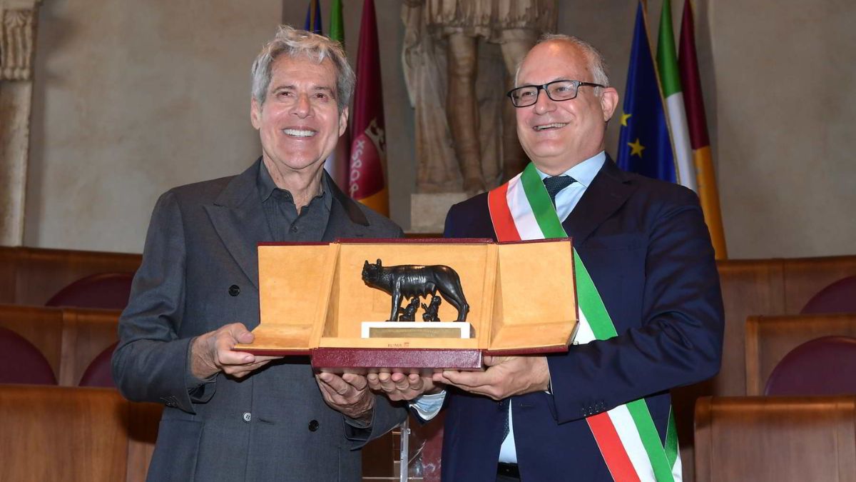 Claudio Baglioni Lupa Capitolina