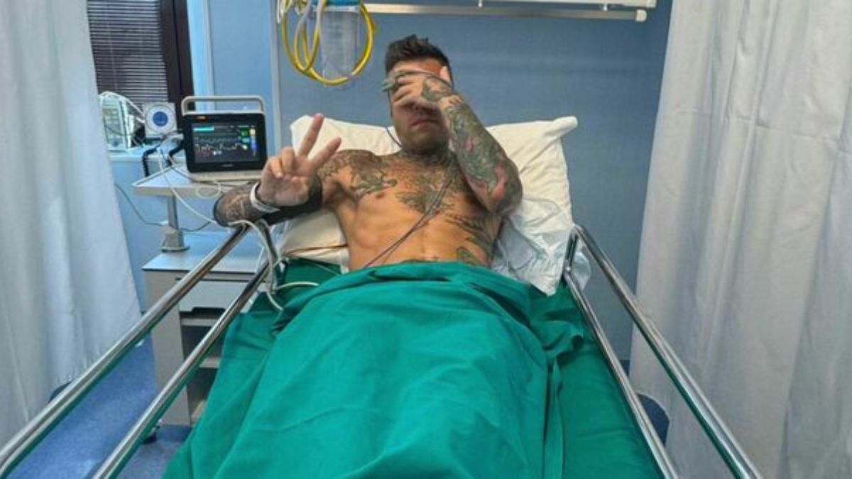 Fedez emorragia ospedale