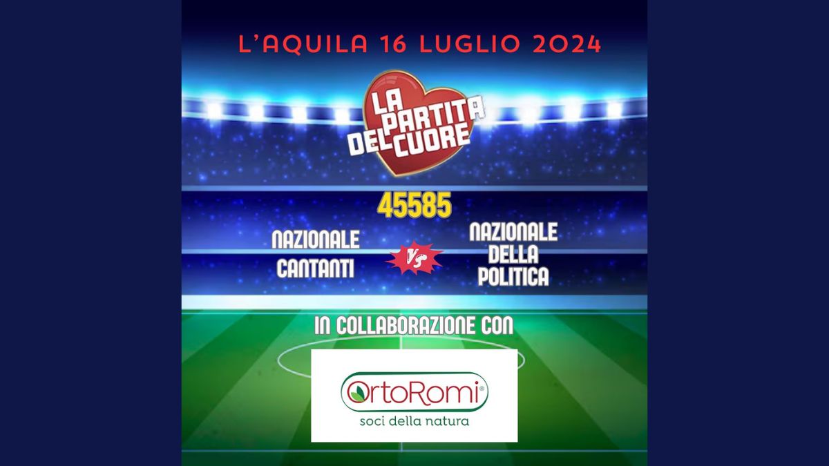 La Partita del Cuore 2024