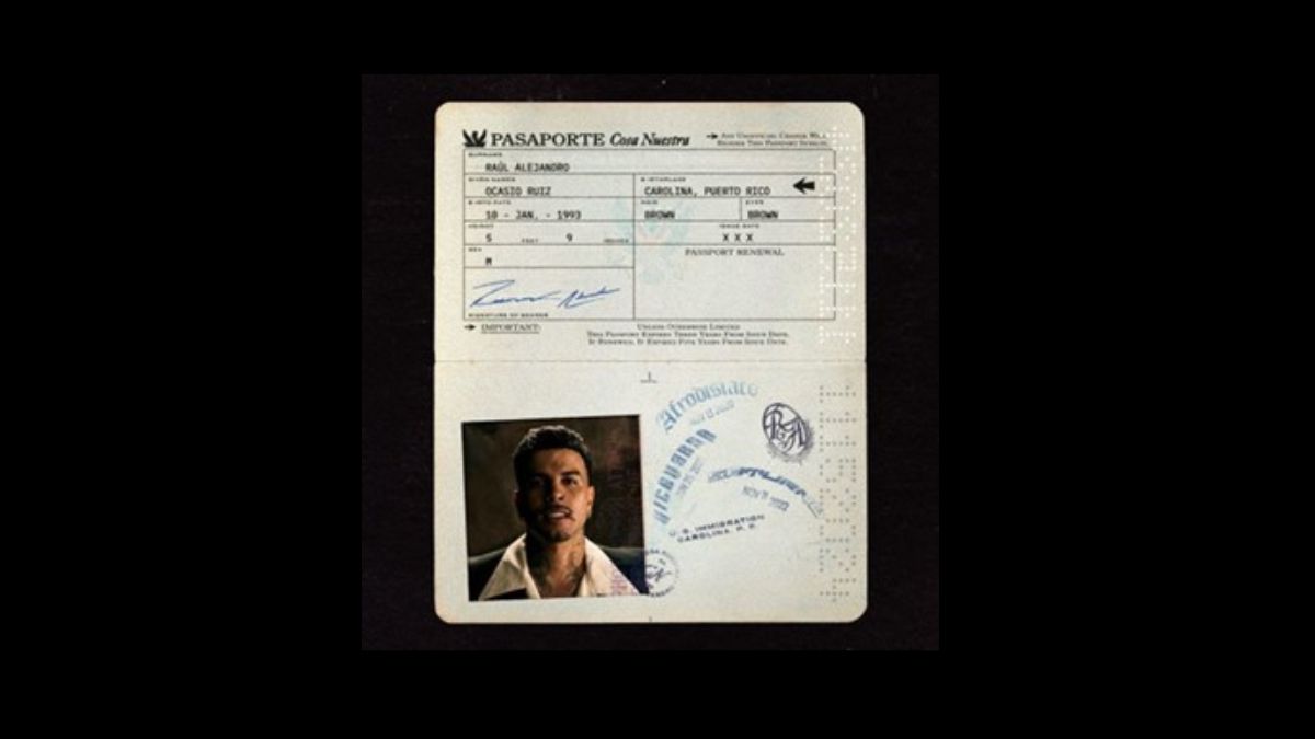 Rauw Alejandro Pasaporte