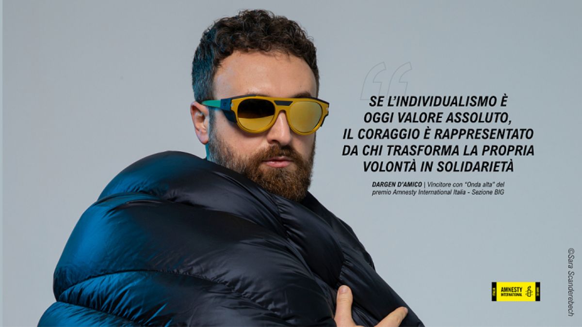 Premio Amnesty Dargen D'Amico Onda Alta
