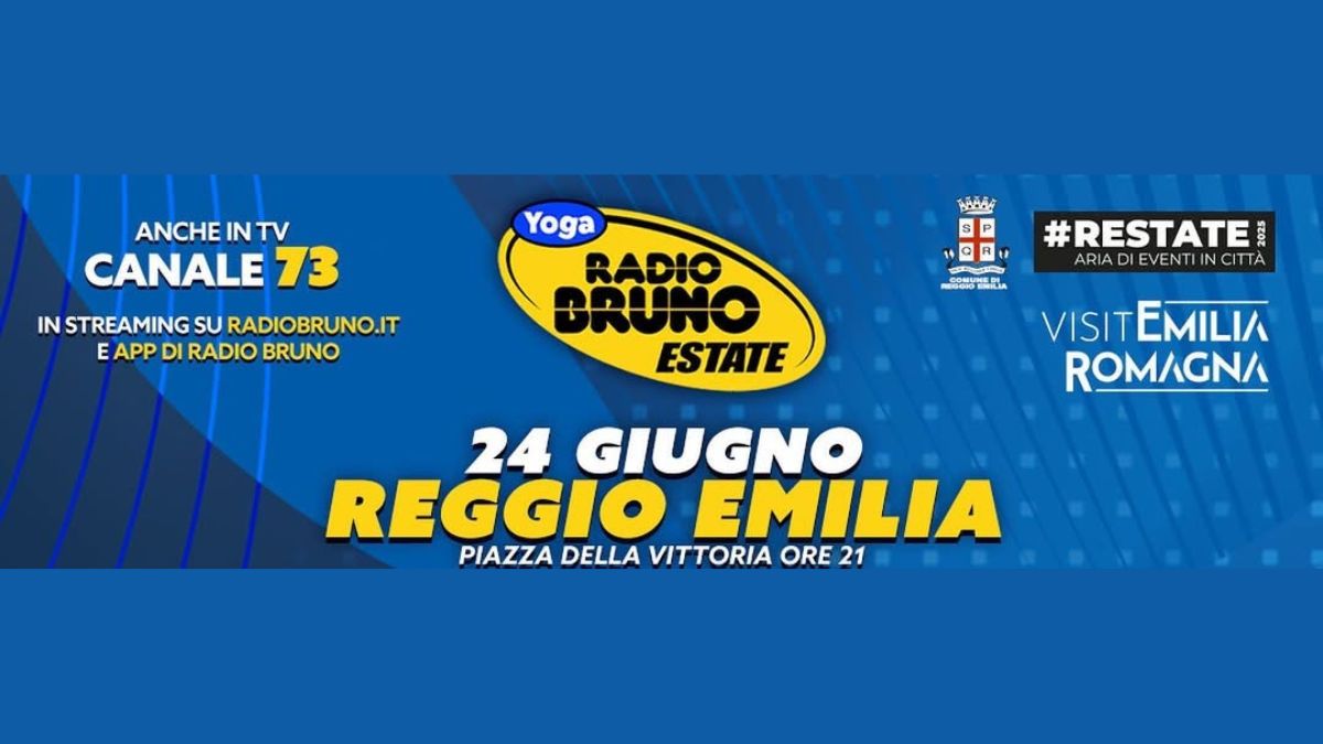 Yoga Radio Bruno Estate 2025 Reggio Emilia