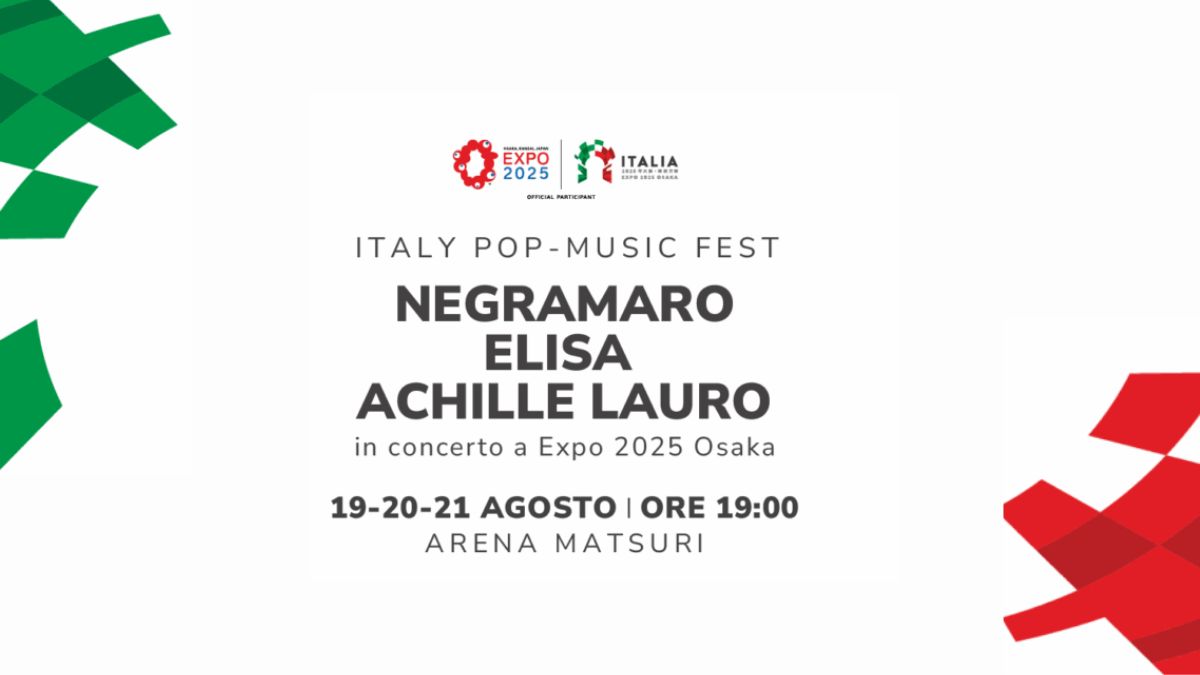 Italy Pop-Music Fest a Expo 2025 Osaka