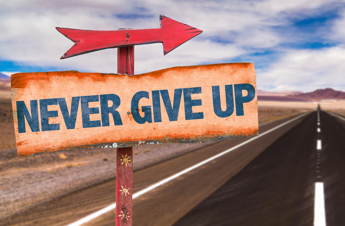 Never Give Up Day