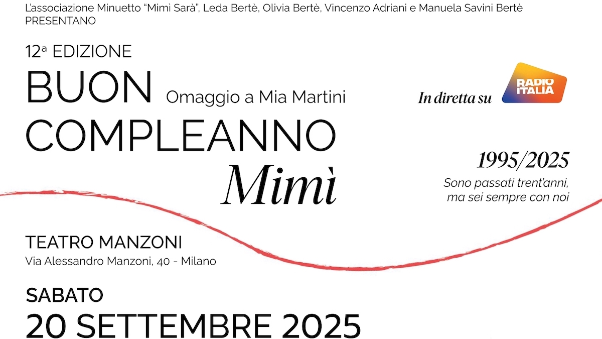 Buon Compleanno Mimì 2025