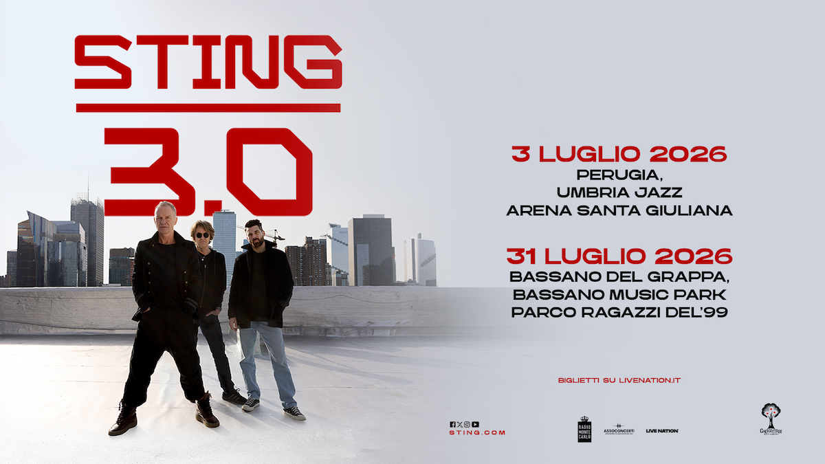 Sting 2026 Italia