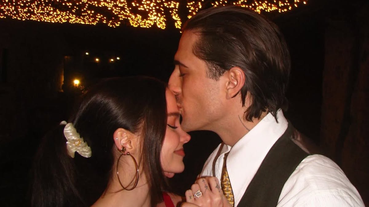 Damiano David Dove Cameron anello