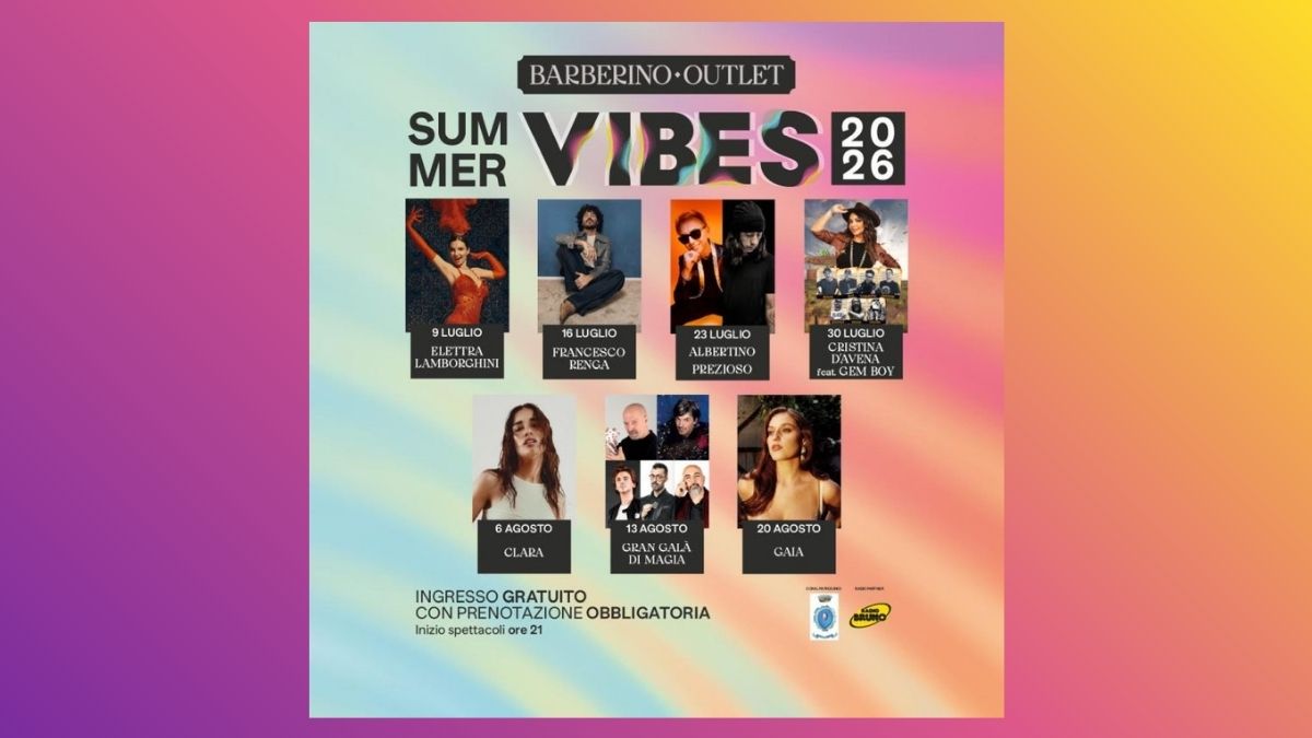 Festival Summer Vibes Barberino Outlet 2026