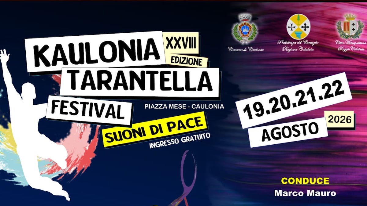 Kaulonia Tarantella Festival 2026_Locandina