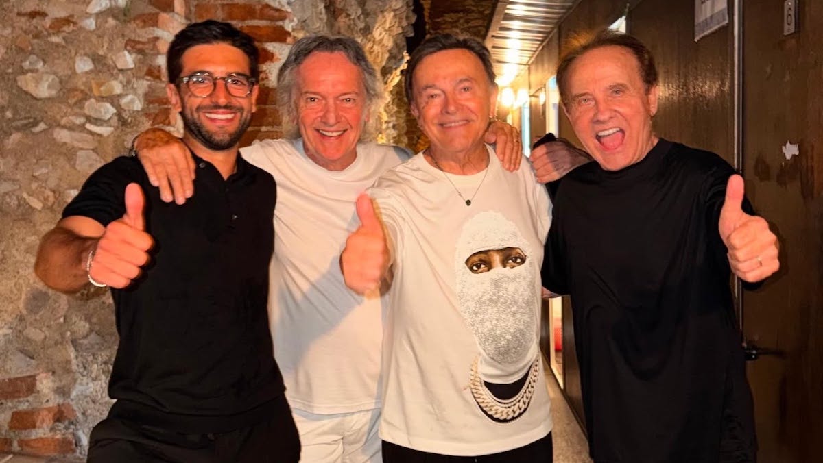 Pooh, magia a Taormina: al Teatro Antico arriva anche Piero Barone de Il Volo